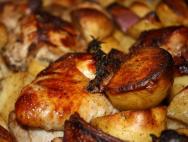 Курица в майонезе в духовке: с чесноком, сыром, картошкой Рецепты курицы с картошкой в духовке